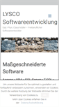 Mobile Screenshot of lysco.de