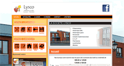 Desktop Screenshot of lysco.be